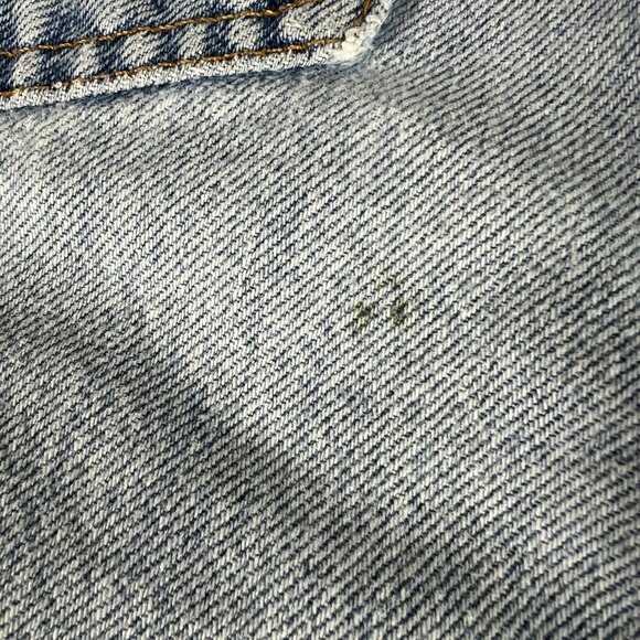 VTG 90s Levi's Silver Tab Jean Junior 28x30* Loose Blue Distressed Denim Tag 7Jr - Picture 9 of 16